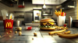 16:9 Format Images for Engaging McDonald's Advertisements