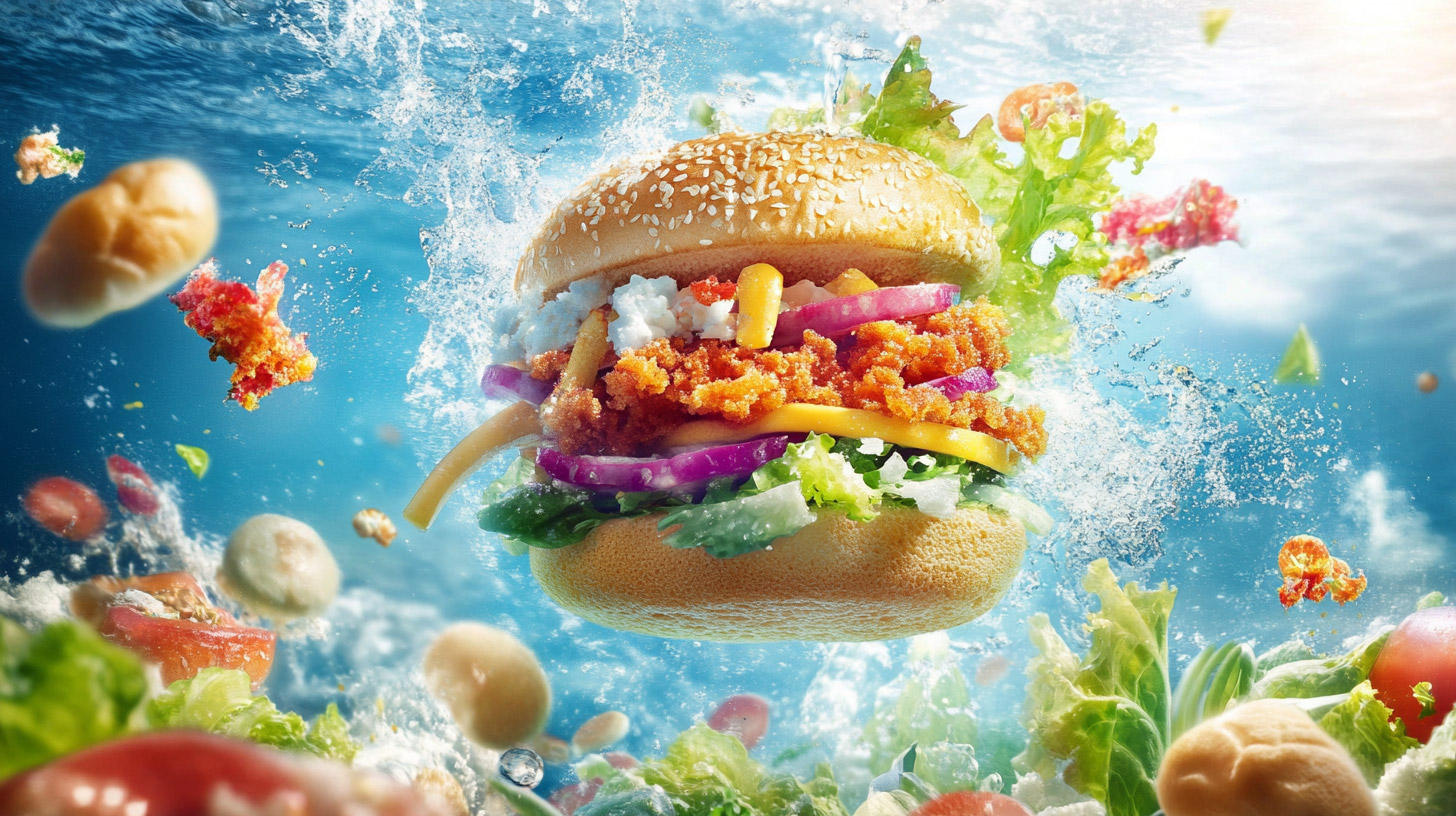 Ultra HD McDonald's Billboard Concepts for Stock Photos