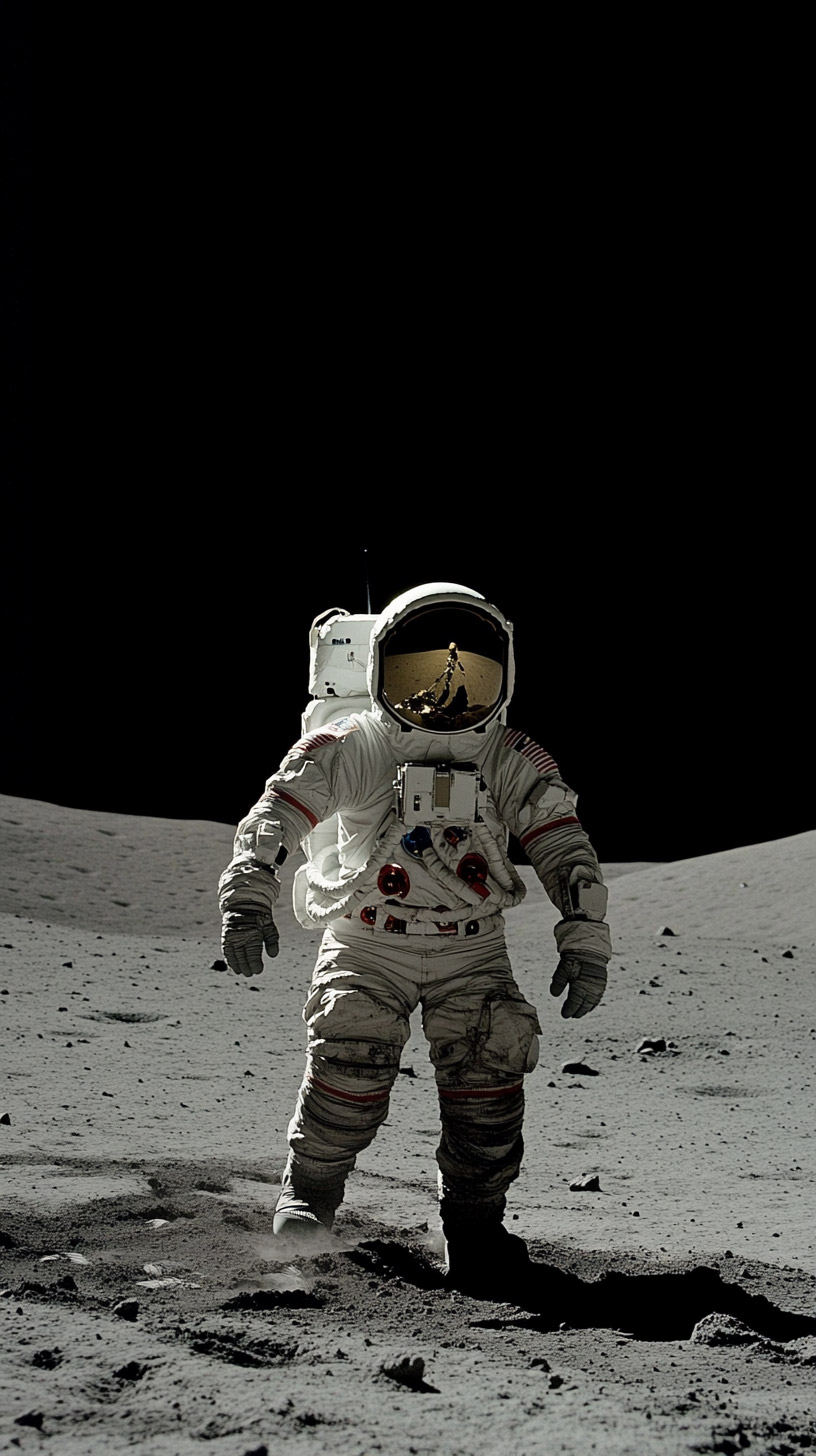 Beautiful Moon Landing Photos for Your Mobile Wallpaper