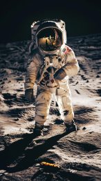 Captivating Moon Landing Pictures for iPhone Wallpapers