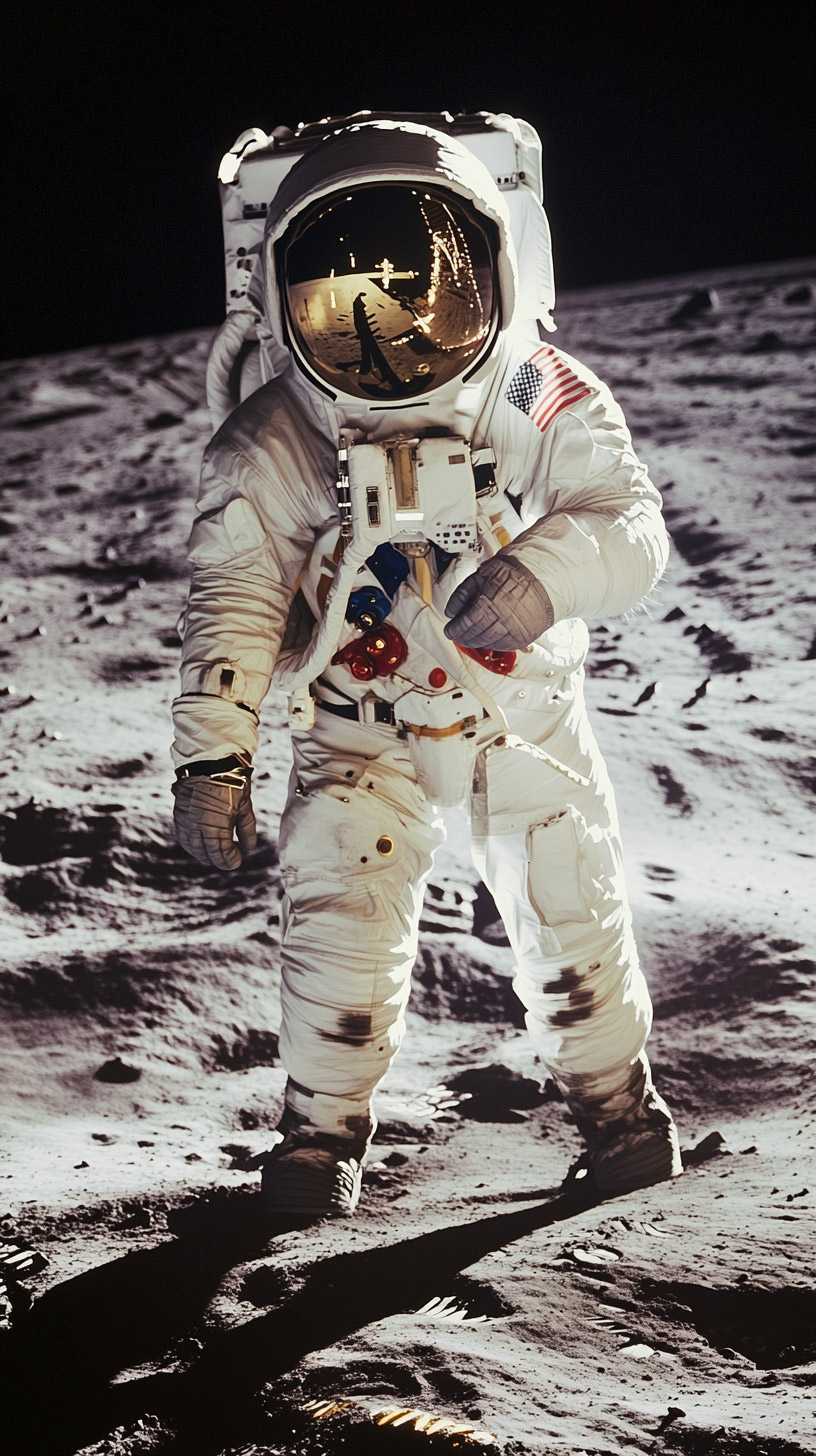 Mobile Wallpapers: Stunning Moon Landing Pictures to Download