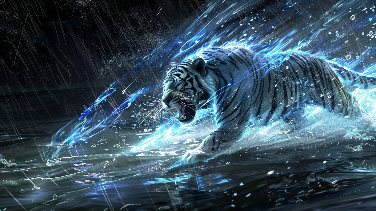 Captivating 3D White Tiger Images for PC Wallpapers