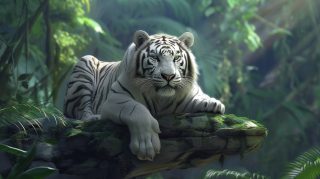 Download Free HD Pics of Mystical White Tiger