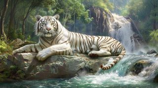 Free Stock Photos of Majestic White Tigers