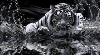 High-Definition White Tiger Photos for Your Desktop