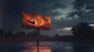 Innovative Nike Billboard Concepts in Ultra HD Wallpaper