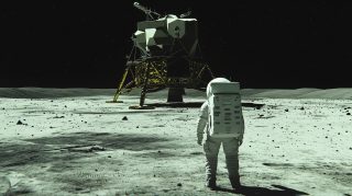 Odysseus Moon Lander: Stunning AI Wallpaper for Desktop