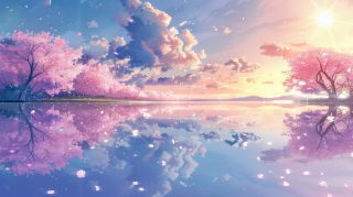 Pastel Anime Aesthetic HD Wallpaper for Desktop