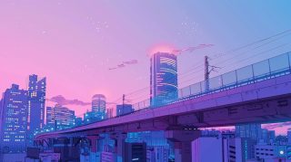 Charming Digital Backgrounds: Retro Anime Aesthetic HD Pics