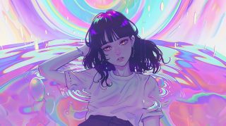 Stunning 4K Desktop Backgrounds: Anime Pastel Retro Style