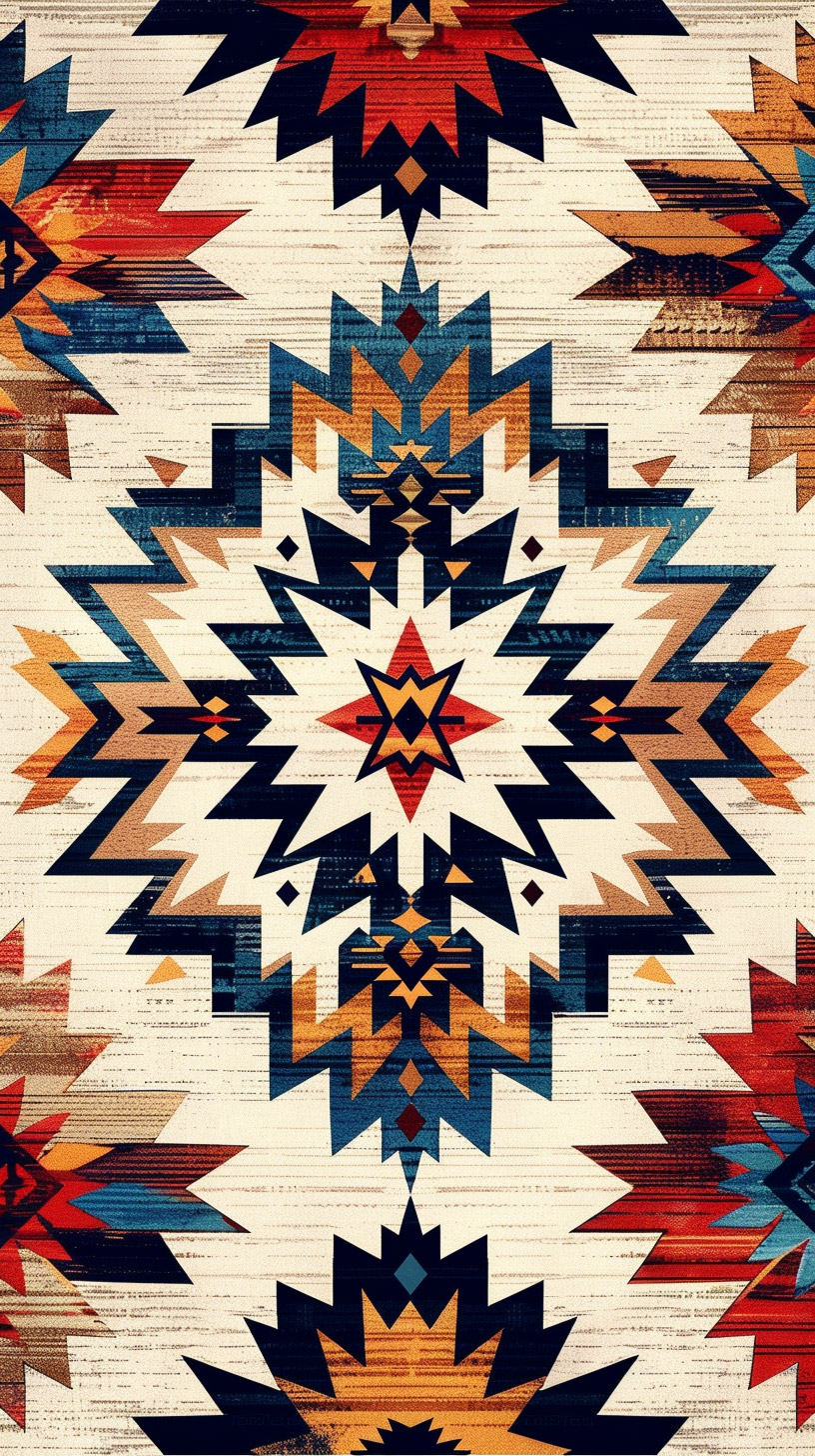 Trendy Western Patterns: Free Mobile Wallpapers in HD