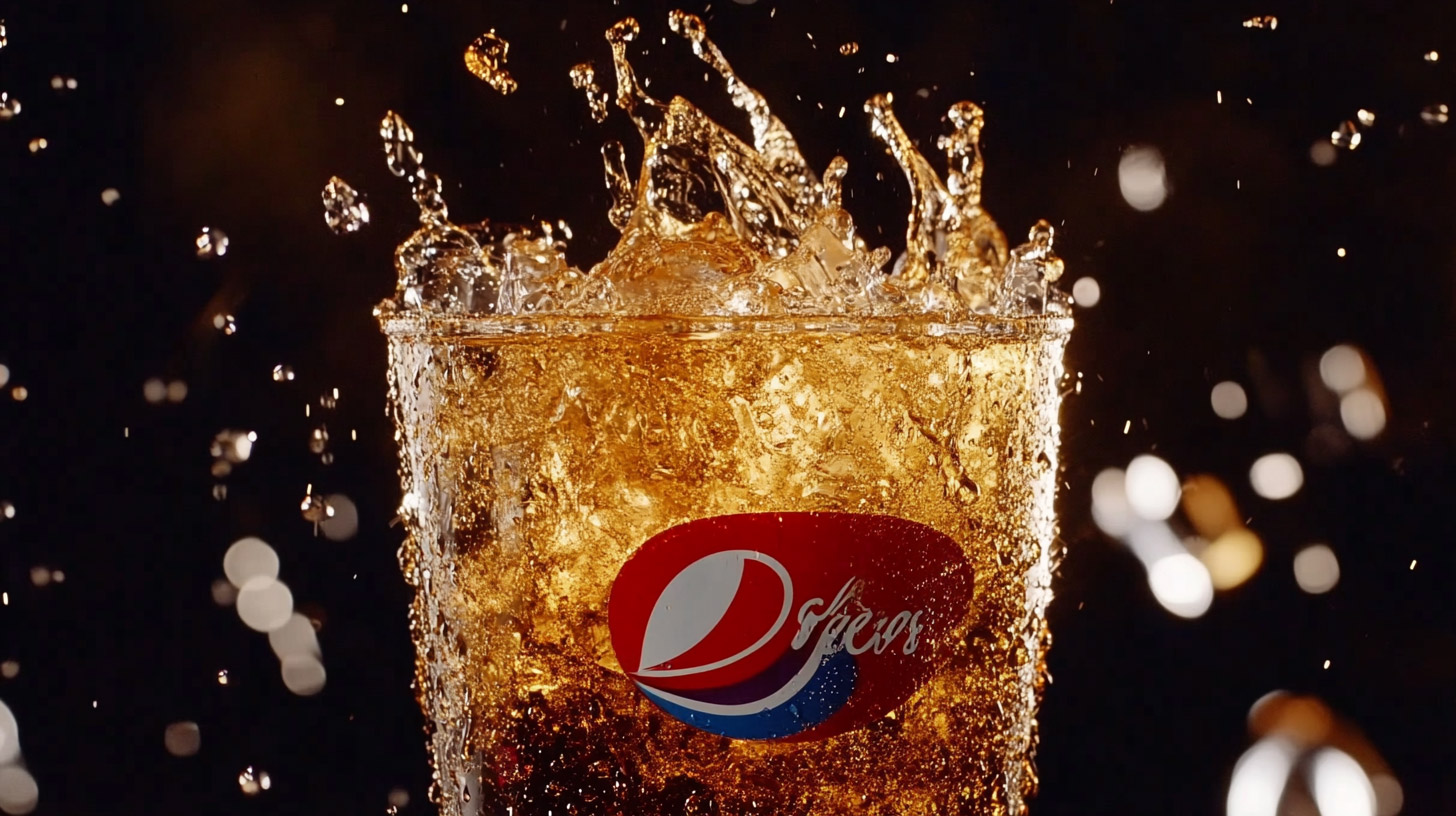 Crafting Unique Pepsi Ads with Ultra HD Pictures