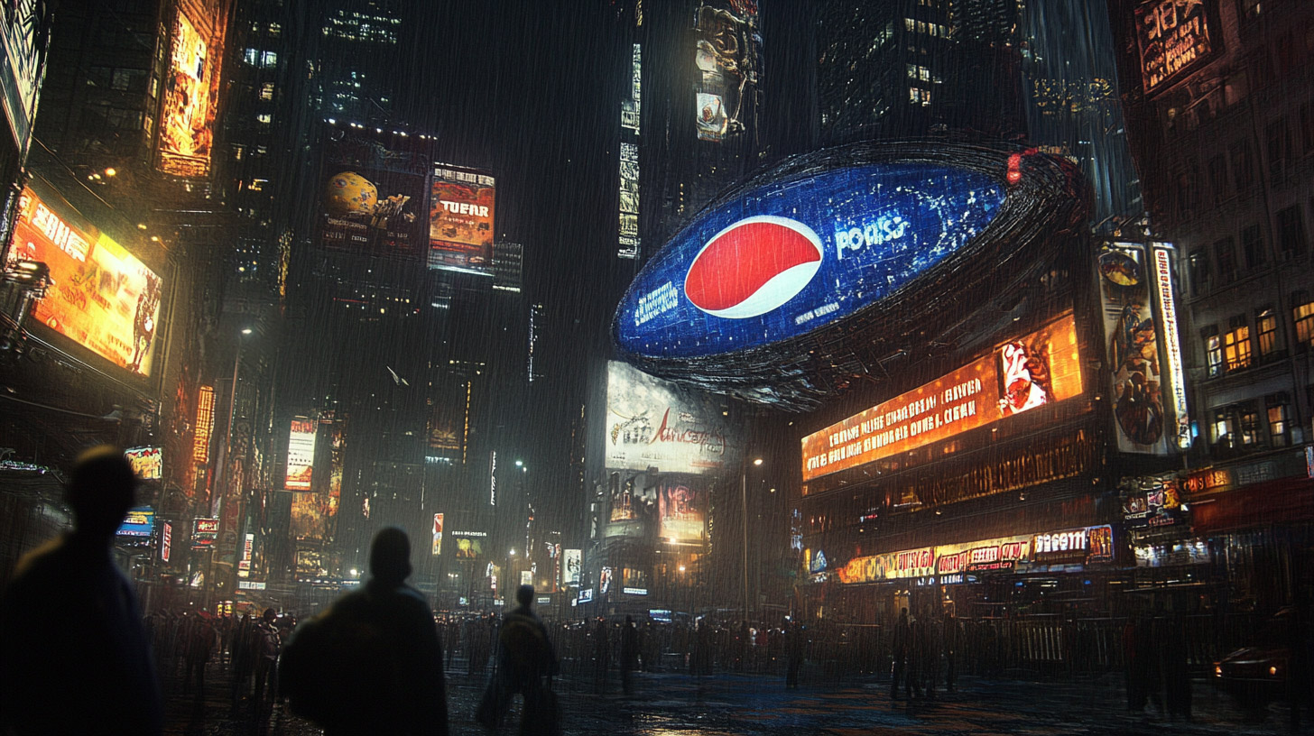 16:9 Digital Backgrounds for Pepsi Ad Designs