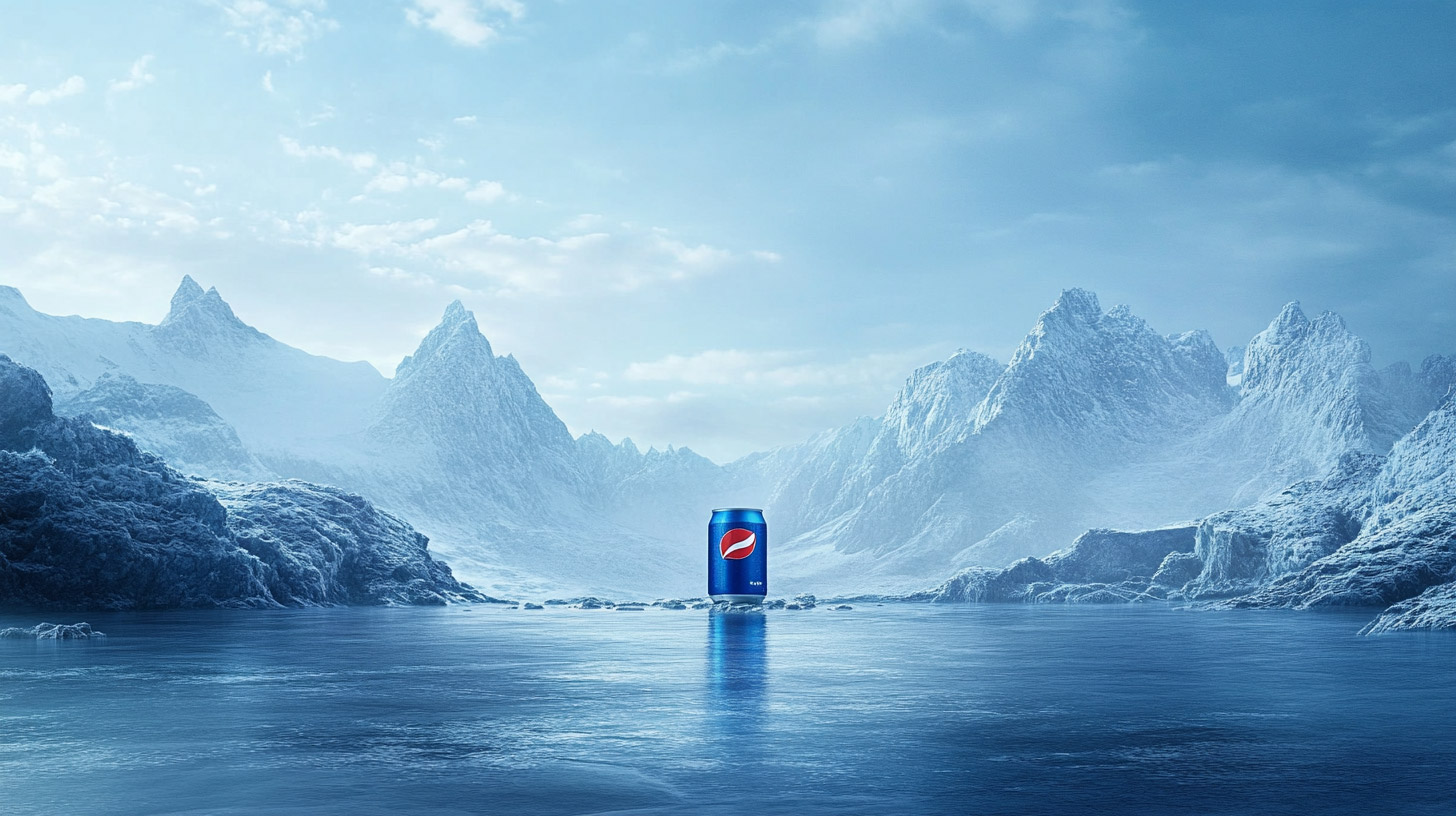 Innovative 8K Billboards: Free Pepsi Marketing Resources