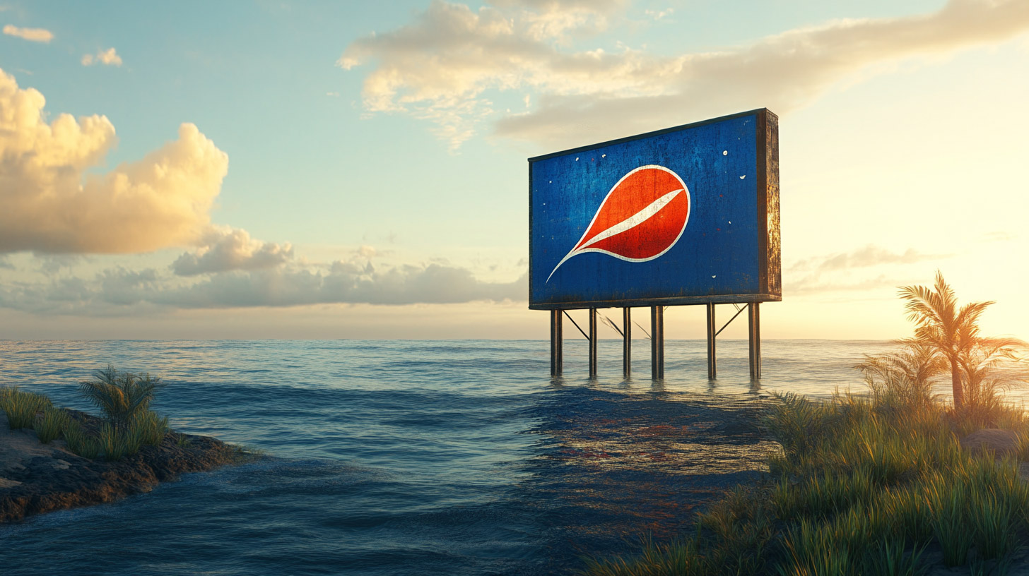 AI-Generated Pepsi Billboard Ad Ideas in Ultra HD