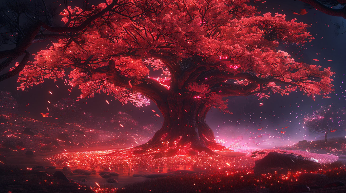 High-Resolution Sakura Tree Images for 1920x1080 Screens