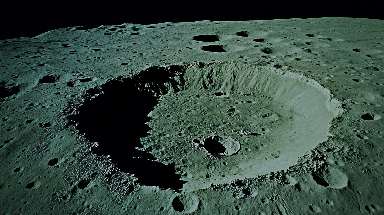 High-Definition Stock Photos of Moon Landing Site