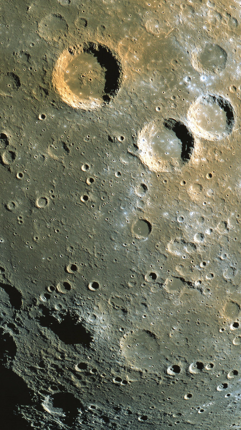 Satellite Image of Moon Landing Site in HD