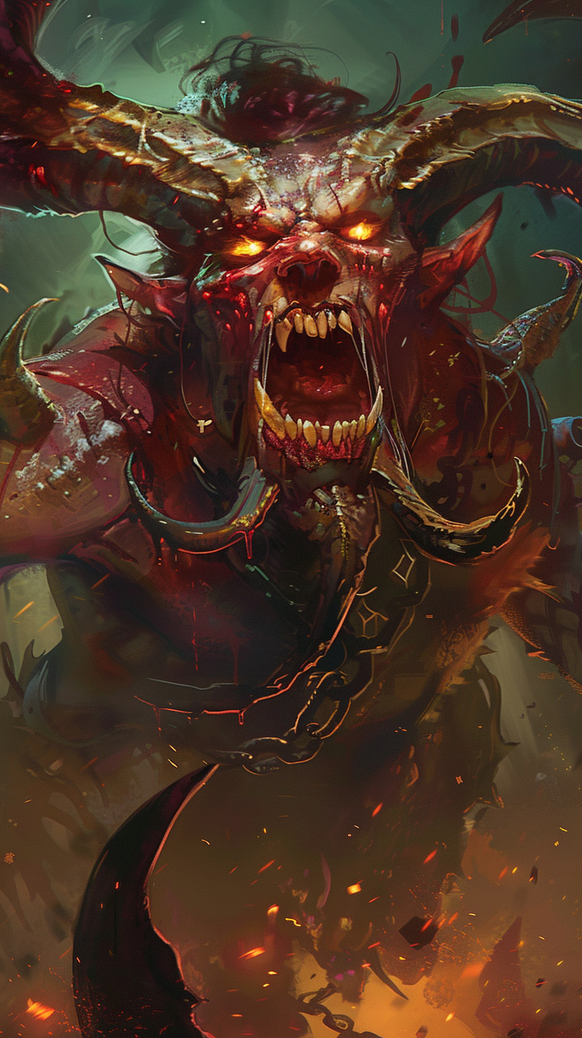 Horrifying Demon Images for Your Mobile Wallpaper