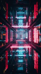 Vibrant Sci-Fi Cityscapes: Perfect Pictures for Your Phone