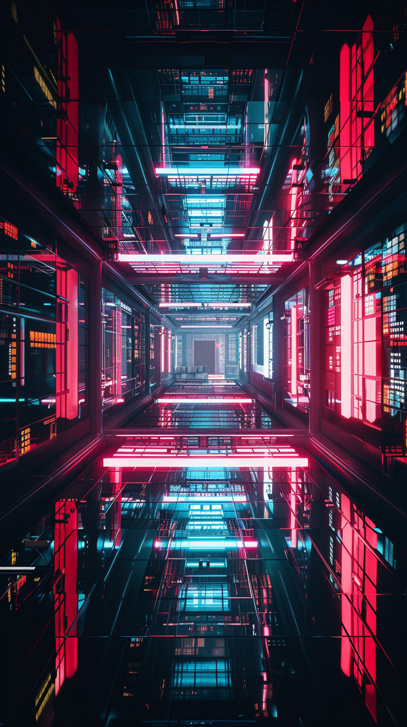 Vibrant Sci-Fi Cityscapes: Perfect Pictures for Your Phone