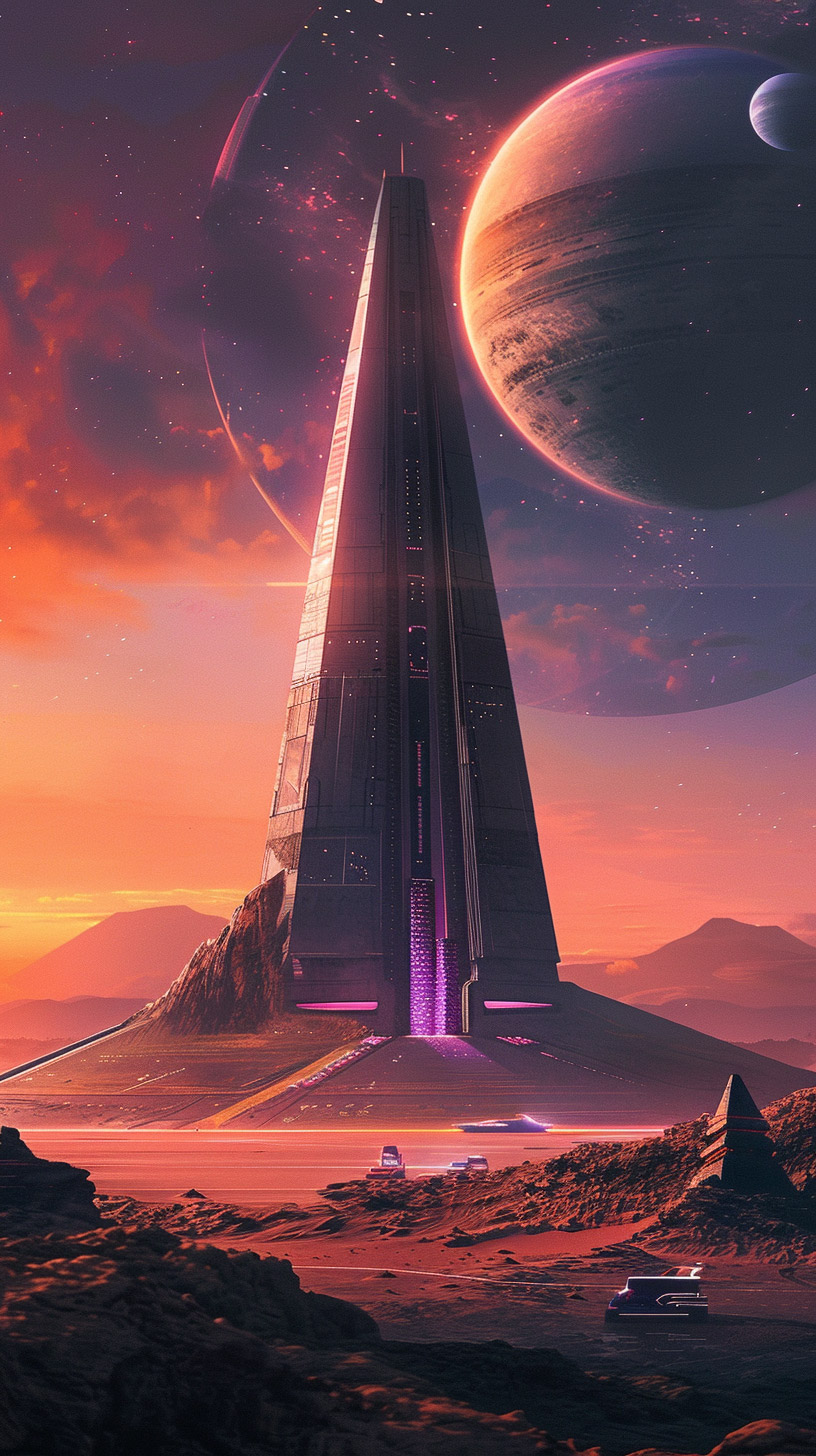 Download Free Sci-Fi Cityscape Images for Android