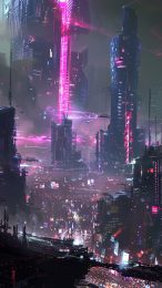 Futuristic City Wallpapers: Free Download for iPhone