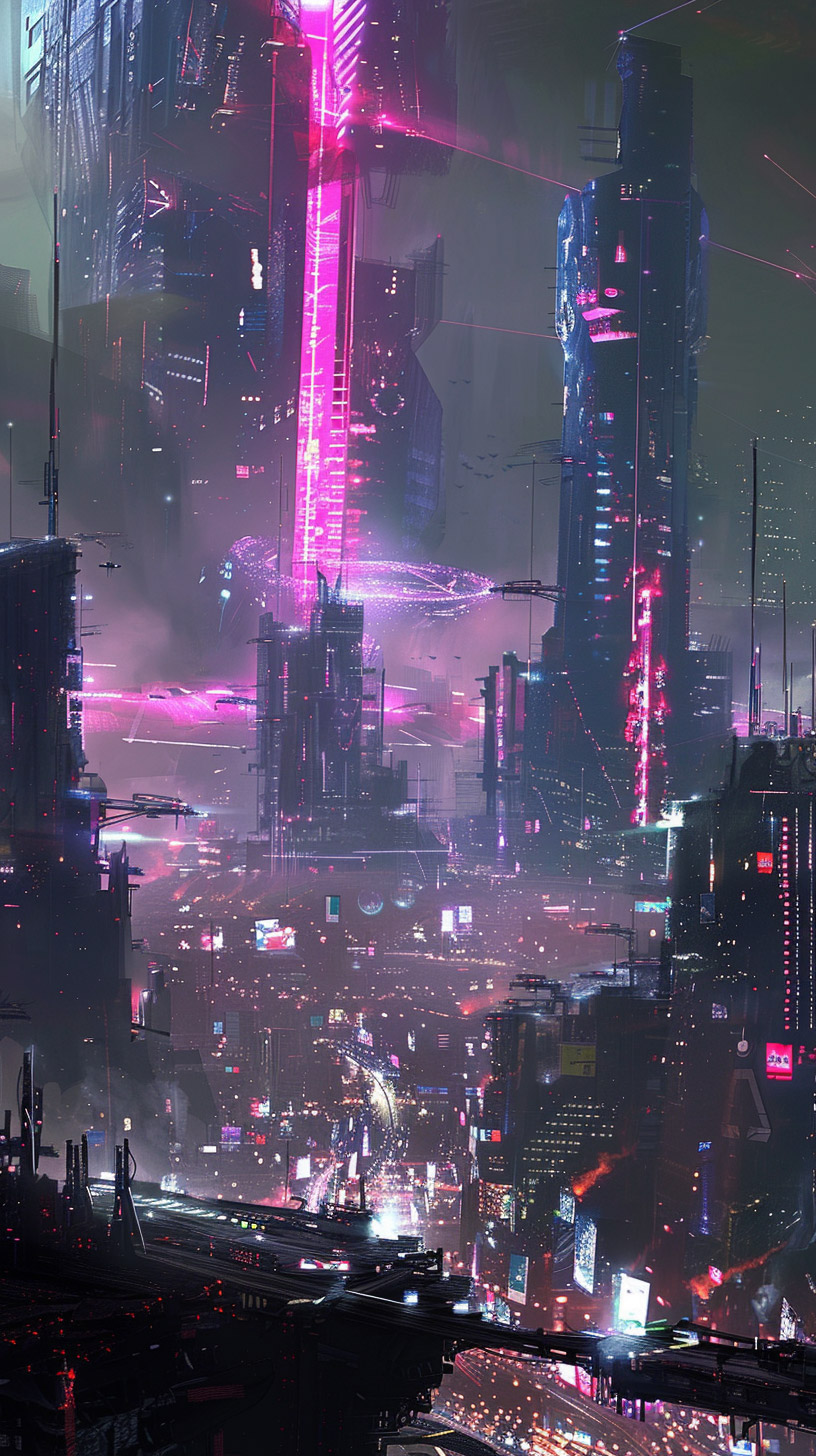 Futuristic City Wallpapers: Free Download for iPhone