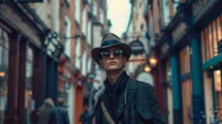 8K Steampunk Street Fashion Wallpaper for Your PC