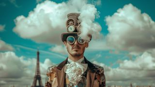 Free Stock Photos of Steampunk Street Fashion