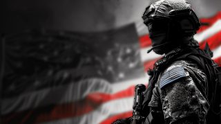 Free HD Pictures of Tactical Black American Flag Wallpaper