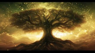 Tree of Life Digital Background for Your PC Wallpaper