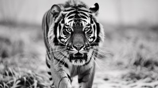 AI-Generated Tiger Wallpapers: Unique Digital Creations