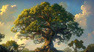 Dynamic Free Wallpaper: The Tree of Life Experience