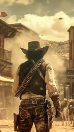 retro cowboy images perfect for mobile wallpaper