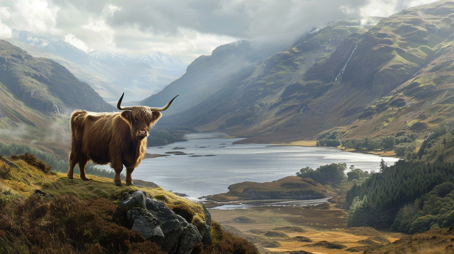 Pictures of Highland Cattle: Free HD Desktop Background