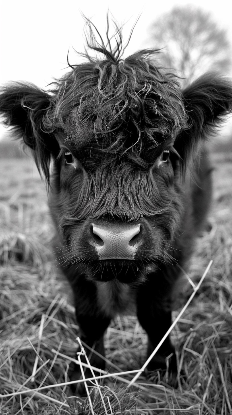 Download Highland Cattle Image for Stunning Mobile Display