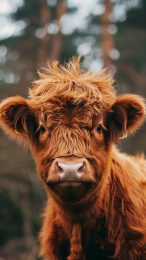 Highland Cattle Pictures: Perfect 9:16 Format for iPhone