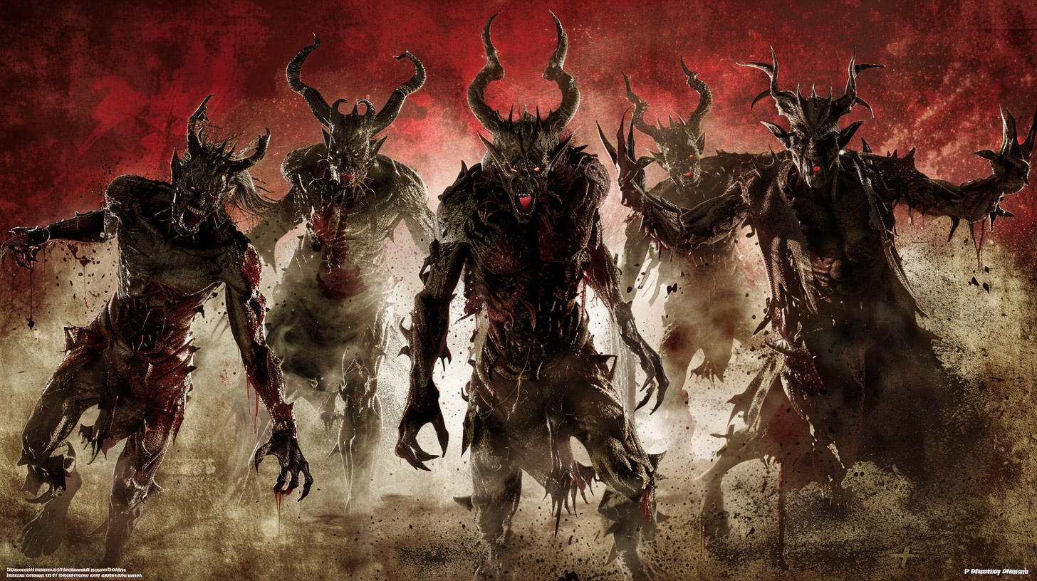 Demons in Ultra HD: Stunning Wallpaper for Desktop