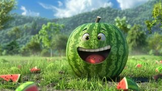 Get Free 8K Watermelon Cartoon Wallpapers for Download