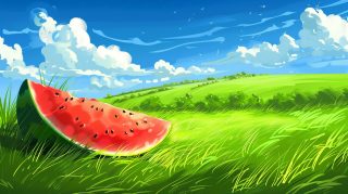 Watermelon Cartoon Wallpapers: Stock Photos in 4K Quality