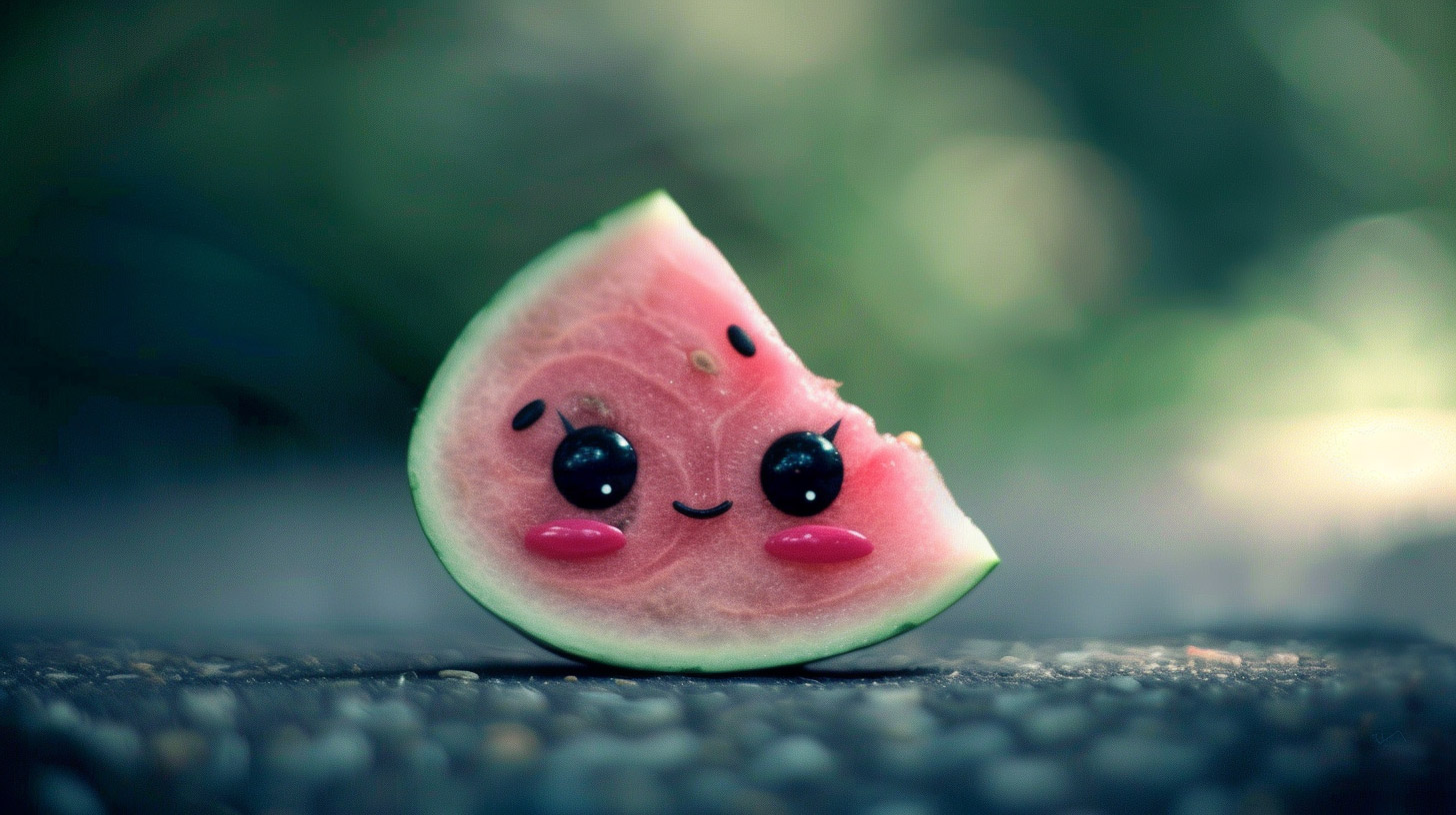 Download Ultra HD Watermelon Cartoon Wallpaper for Desktop