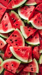 Vibrant Watermelon HD Mobile Wallpaper for iPhone