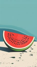 Watermelon HD Mobile Wallpaper Download for iPhone