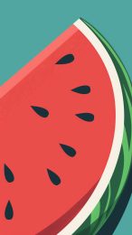 Tropical Watermelon iPhone Wallpaper to Brighten Your Day