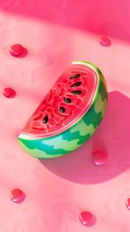 Free Watermelon Slice Image for iPhone and Android Users