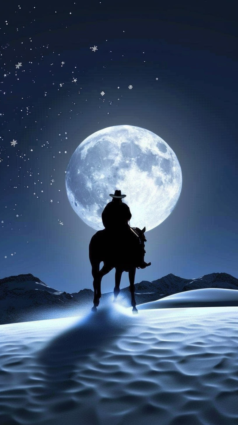 Beautiful Western Christmas Pictures for iPhone and Android