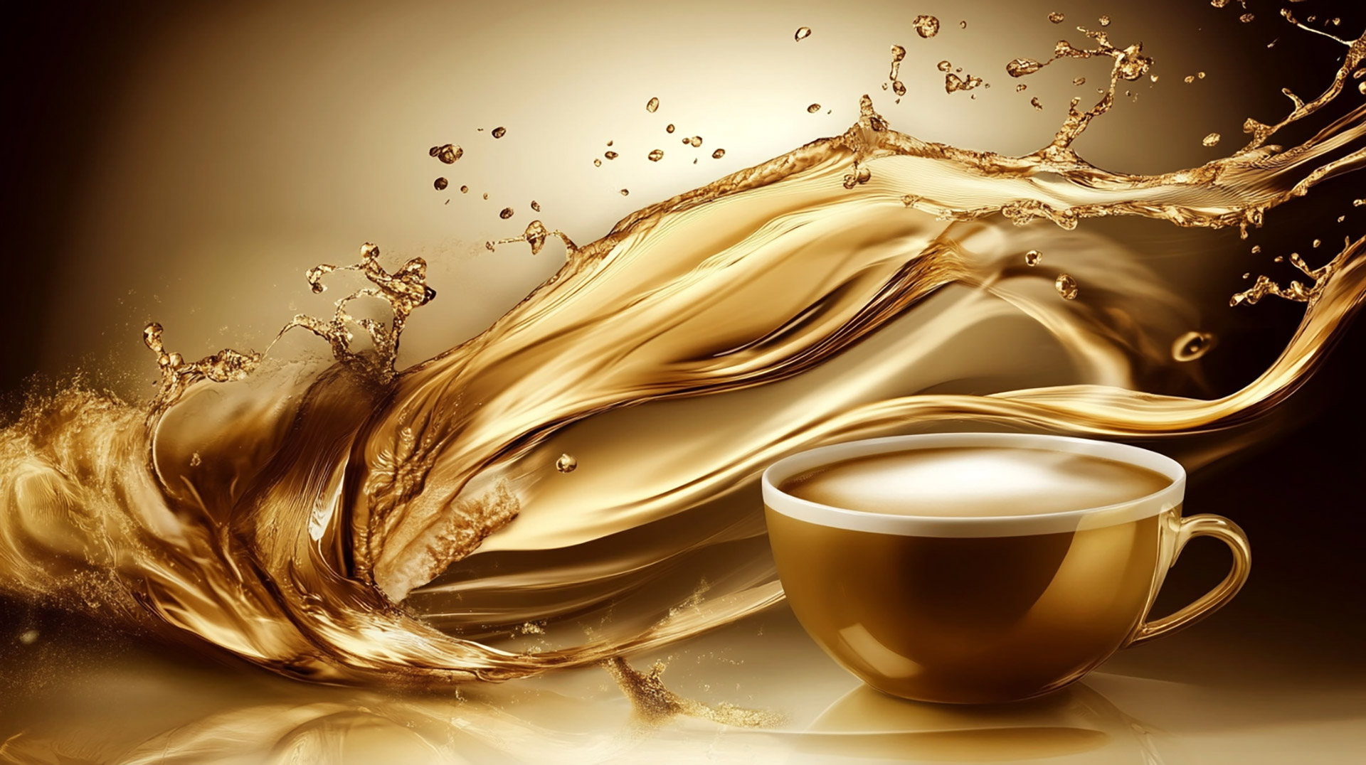 Stunning 16:9 Coffee Cup Desktop Background Images