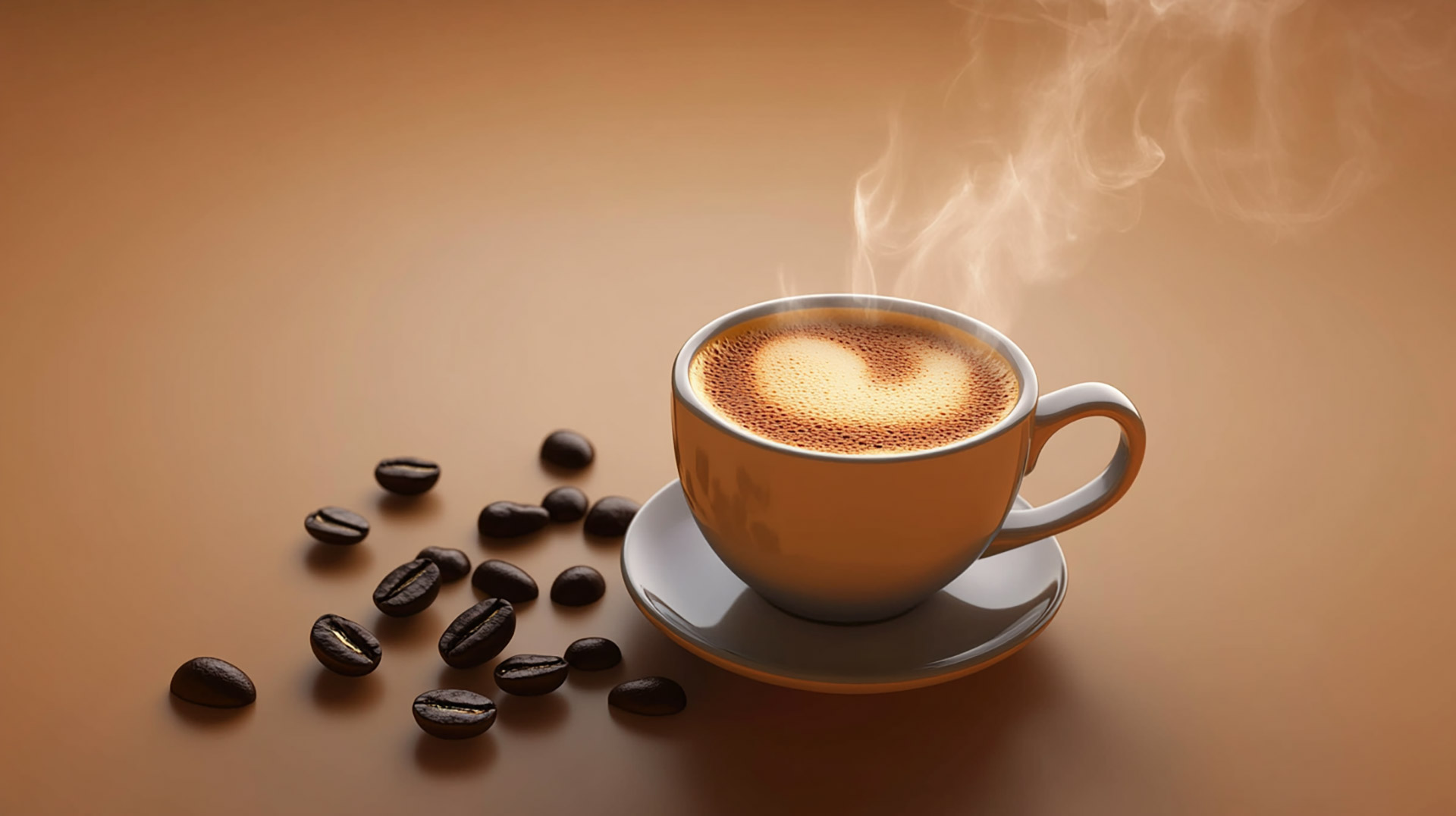 AI Wallpaper Showcase: 3D Coffee Cup Designs