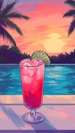 Cocktail HD Mobile Wallpaper for iPhone and Android